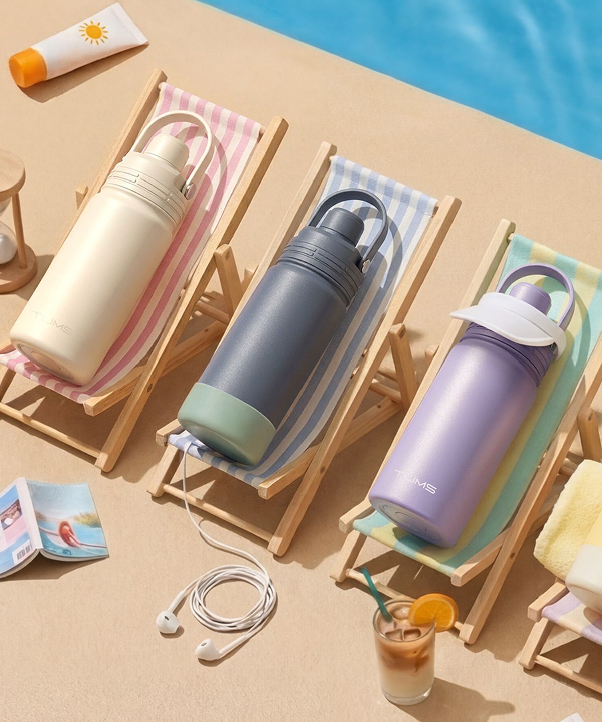 텀스(TUMS) 마그넷캡 스트로 텀블러 500ml