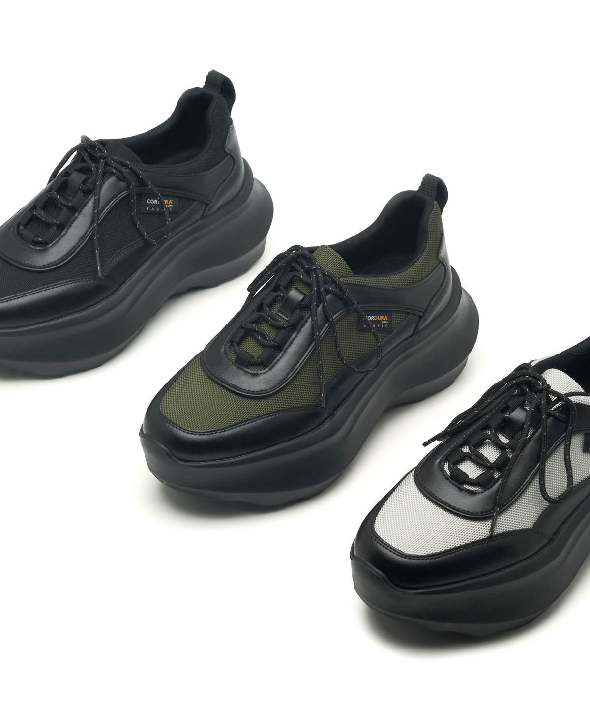 클립(CLLIB) Shadow Luxe 코듀라 스탠딩 스니커즈  7.5CM -CL0801 (3color)