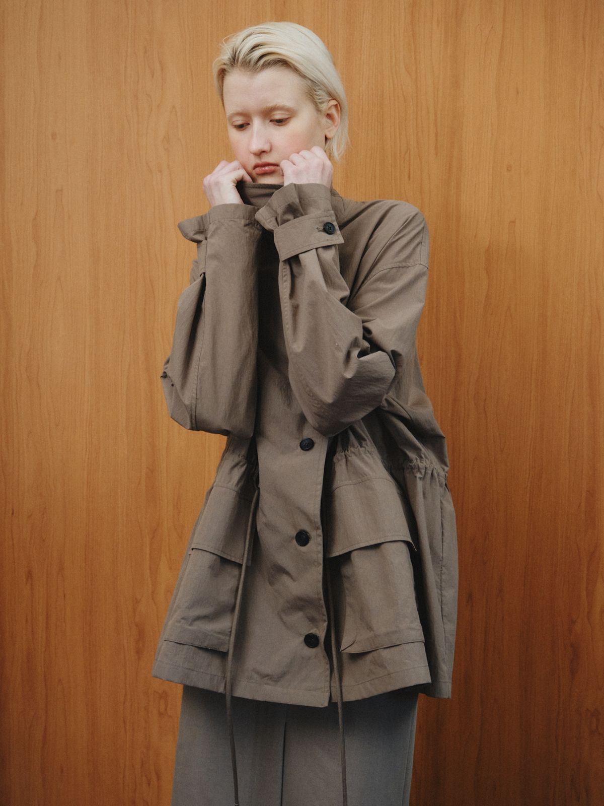 리플레인(REPLAIN) UTILITY FIELD JACKET_KHAKI