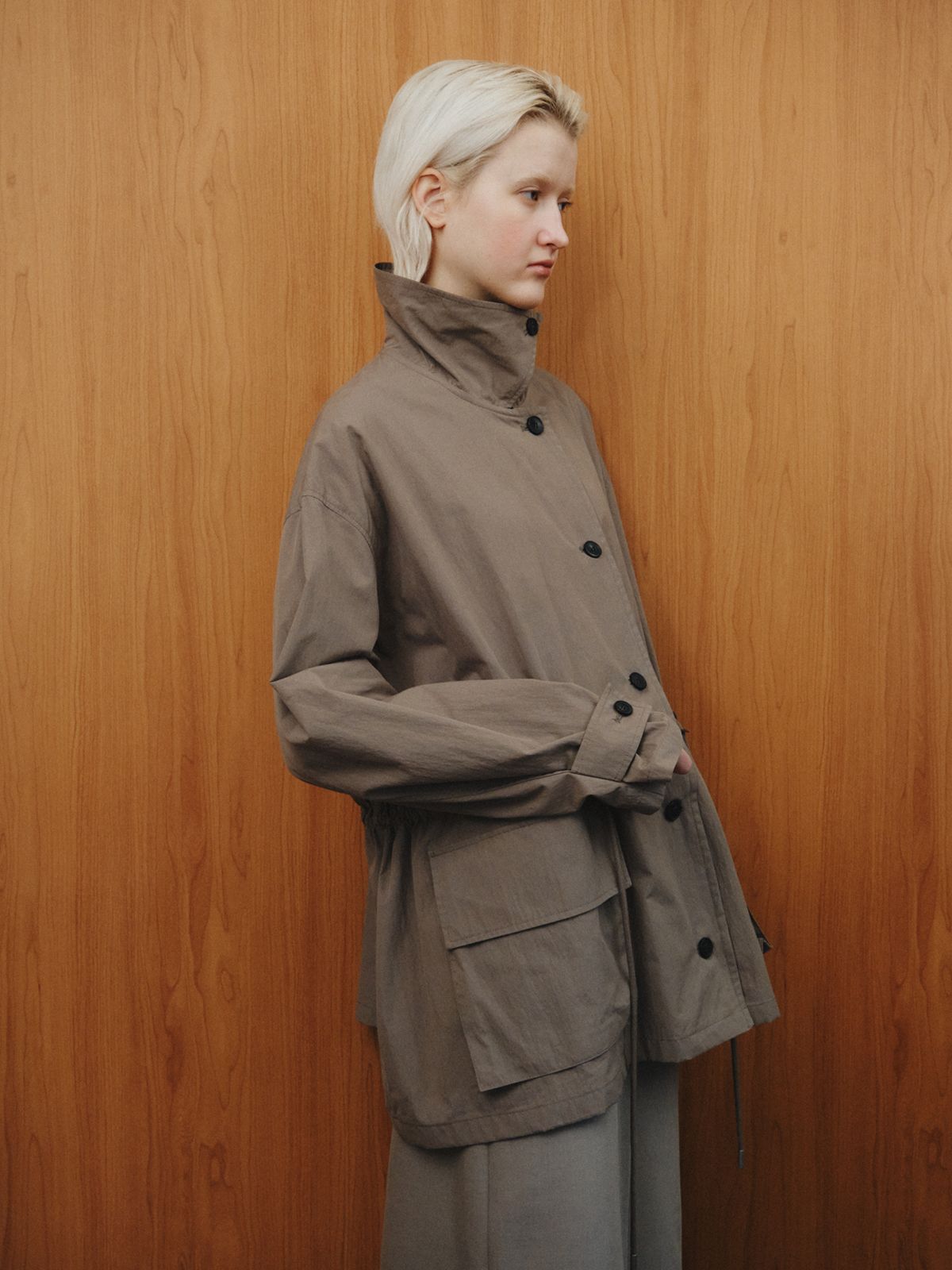 리플레인(REPLAIN) UTILITY FIELD JACKET_KHAKI