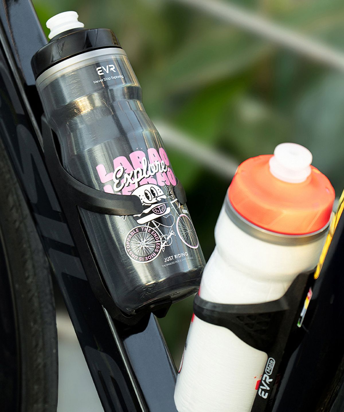 이브이알(EVR) 자전거 보냉물통 스포츠물병 위생커버 610ml EVR 909