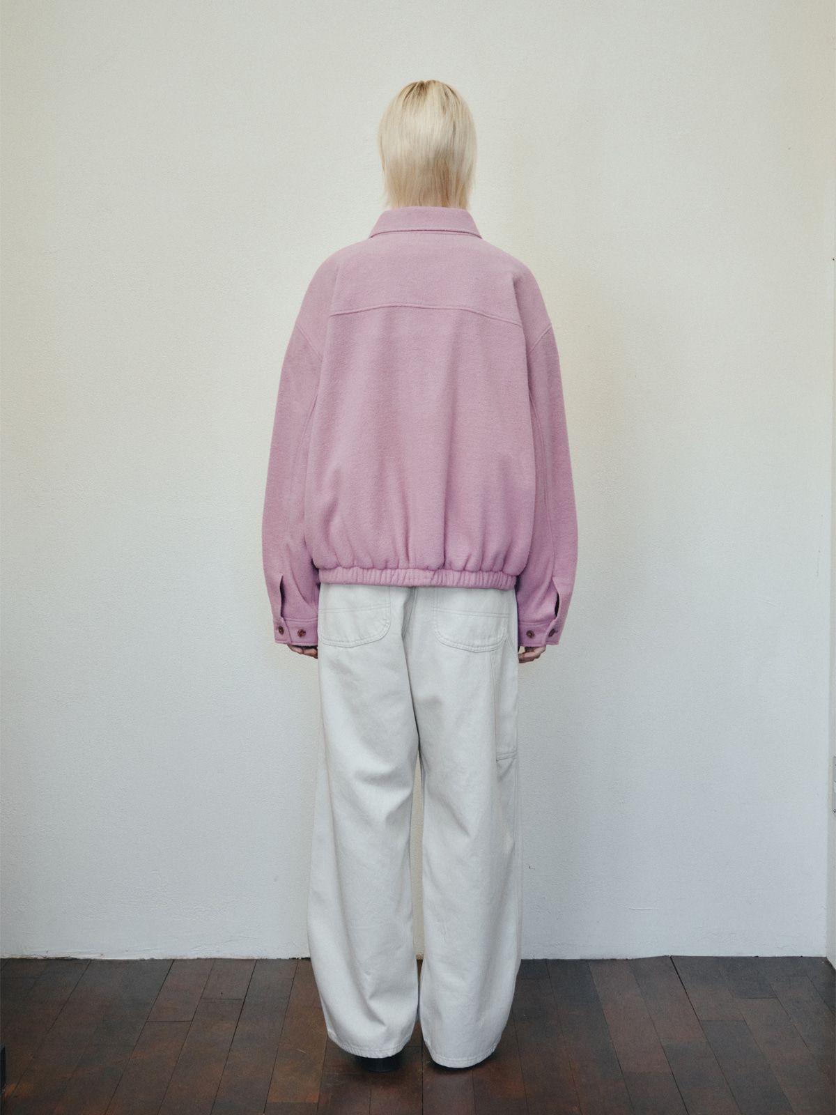 리플레인(REPLAIN) SOFT FLEECE BLOUSON_LILAC