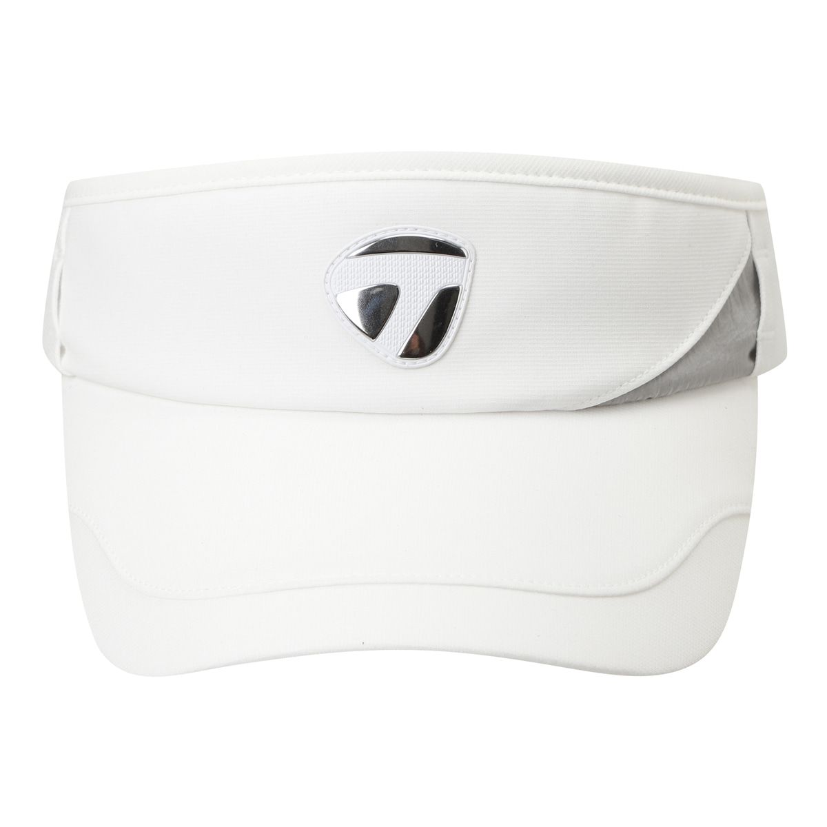 테일러메이드 어패럴(TAYLORMADE APPAREL) 26SS 남성 티로고 배색 포인트 트임 바이저 TH6-16HG24-100