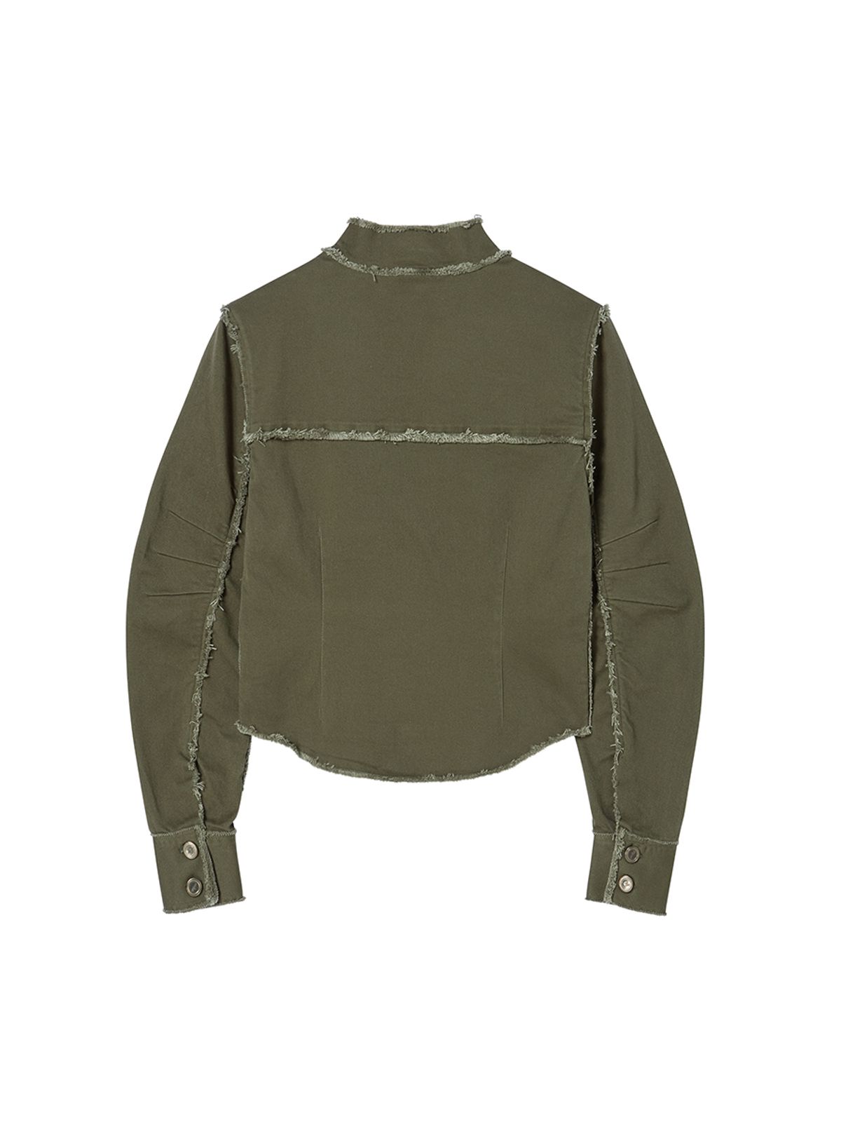 엔와이엑스엑스(NYXX) EYELET COTTON JACKET KHAKI