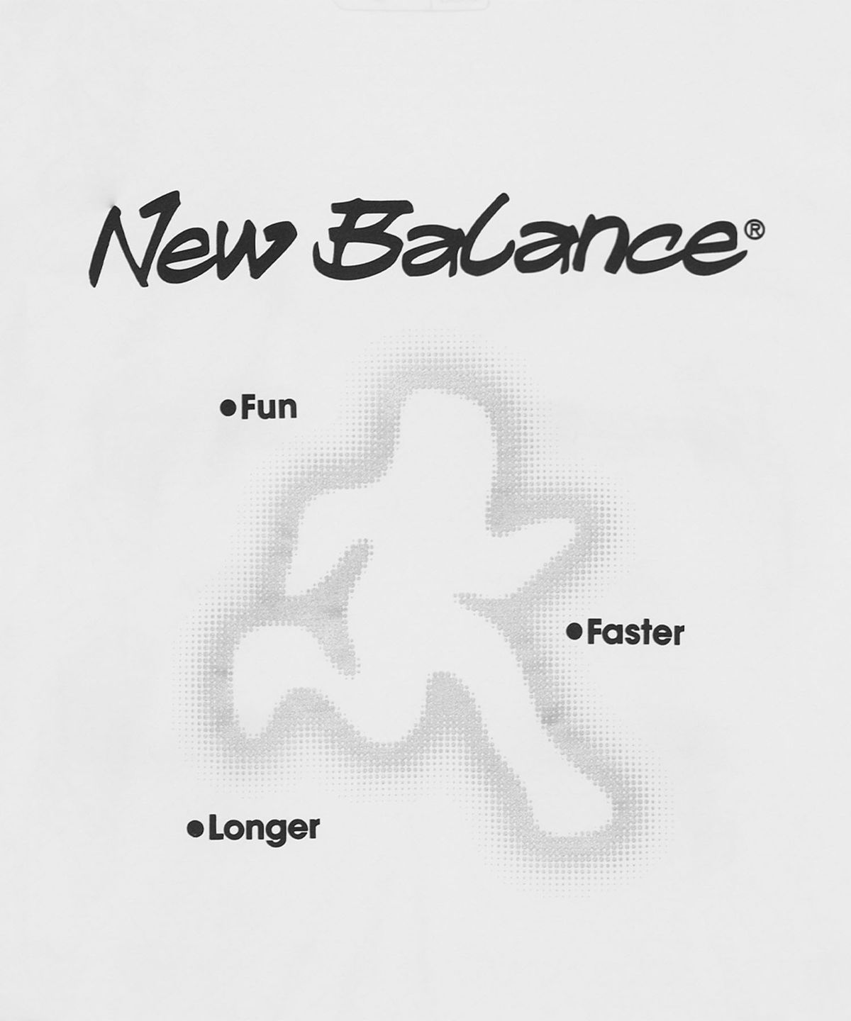뉴발란스(NEW BALANCE) NBNEG25403 / UNI RC FROZEN 러너스 반팔티 (WHITE)