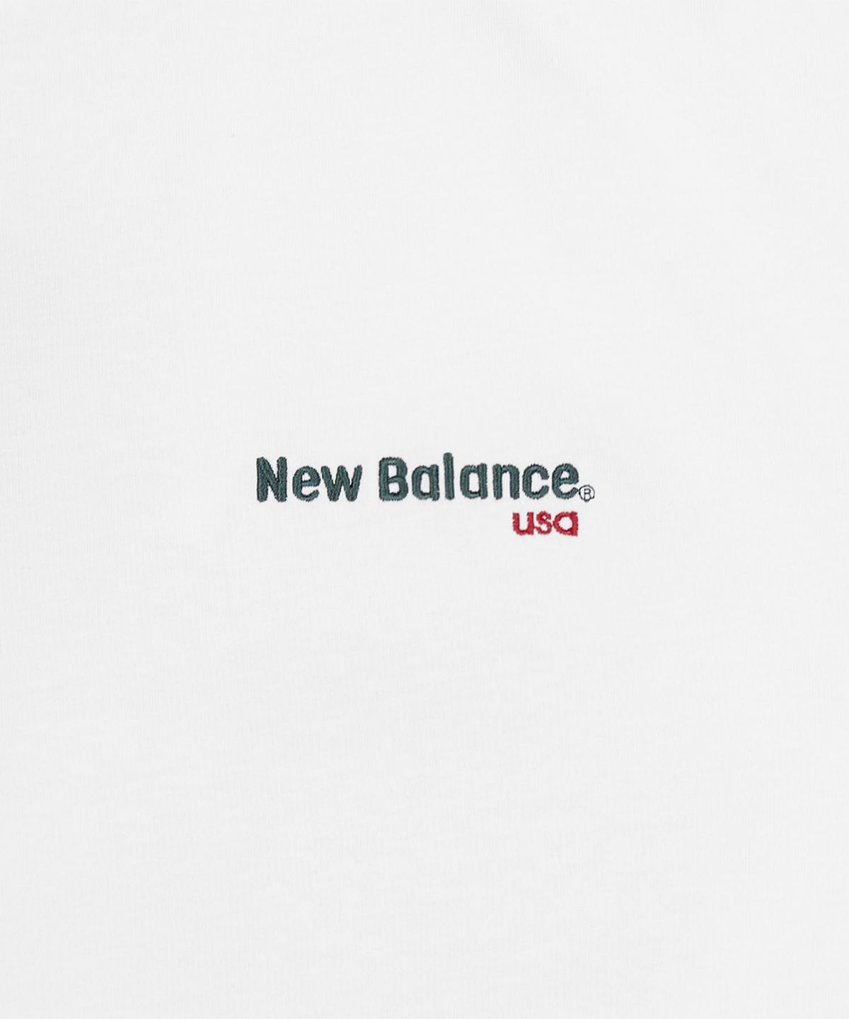뉴발란스(NEW BALANCE) NBNEG21433 / UNI 에센셜 빅로고 반팔티 (WHITE)