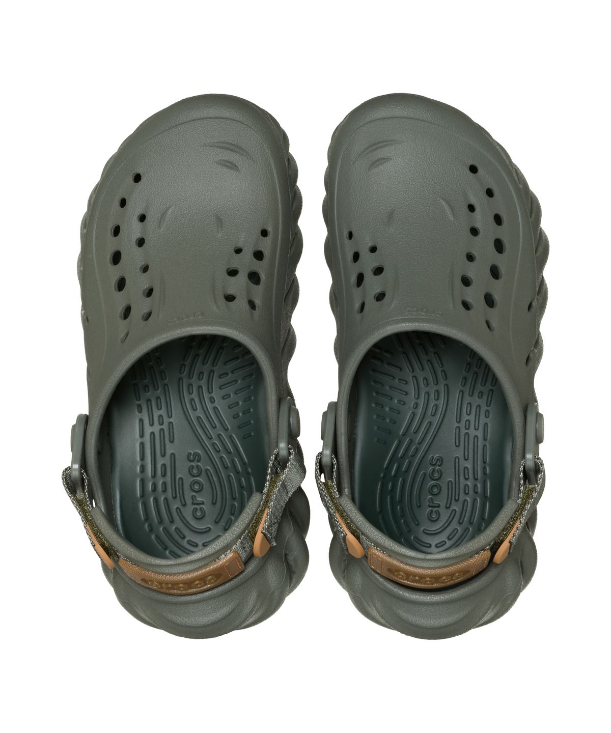 크록스키즈(CROCS KIDS) 에코 검 탭 클로그 키즈 - 더스티올리브 / 212541-3J5