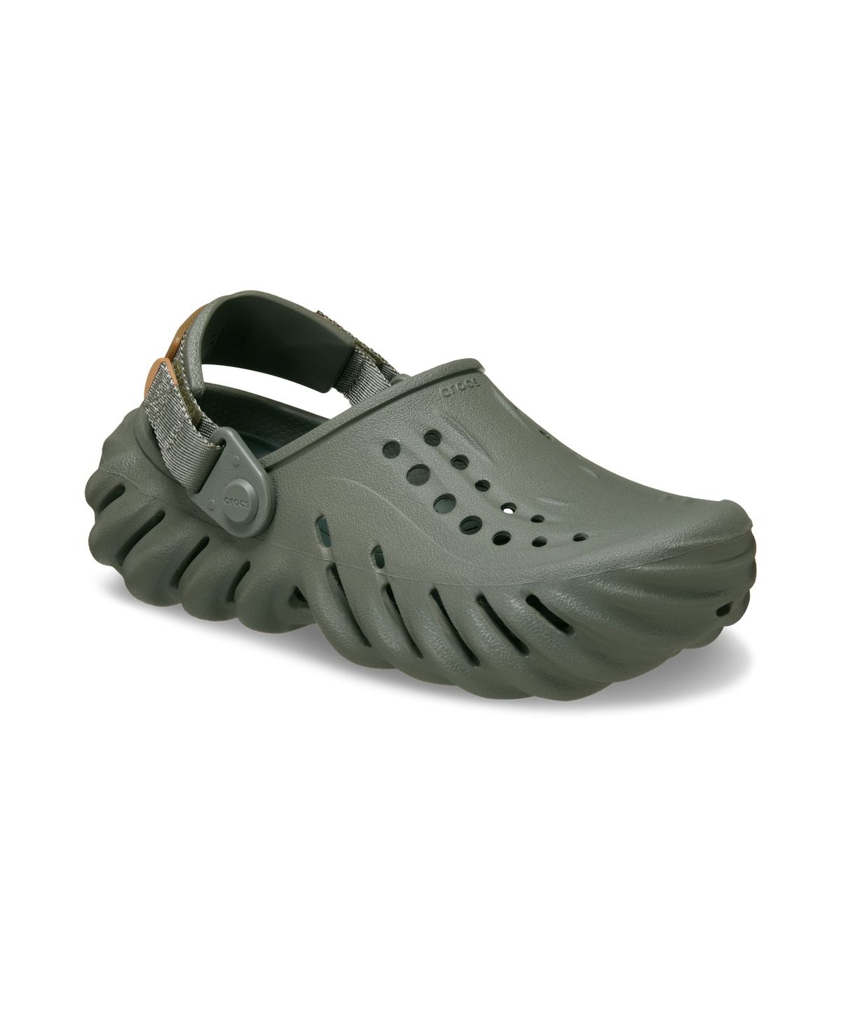 크록스키즈(CROCS KIDS) 에코 검 탭 클로그 키즈 - 더스티올리브 / 212541-3J5