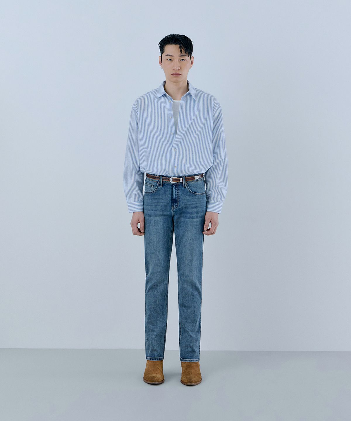 게스(GUESS) [CORE] 남성 DBL톤 릴렉스 테이퍼 MQ1D9065