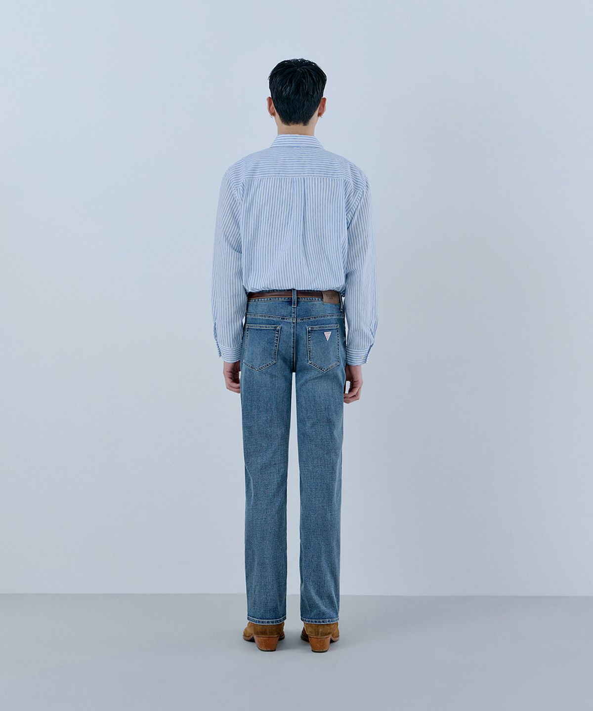 게스(GUESS) [CORE] 남성 DBL톤 릴렉스 테이퍼 MQ1D9065