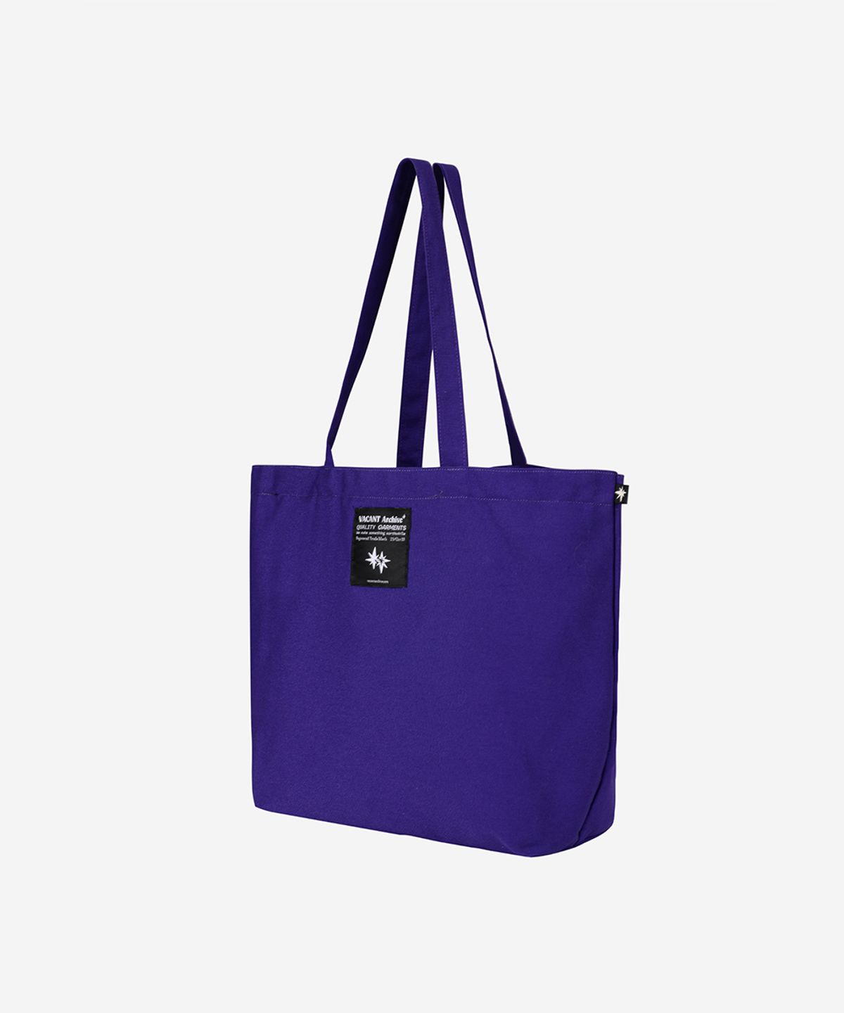 베이컨트 아카이브(VACANT ARCHIVE) LUNE EYELET TOTE BAG PURPLE
