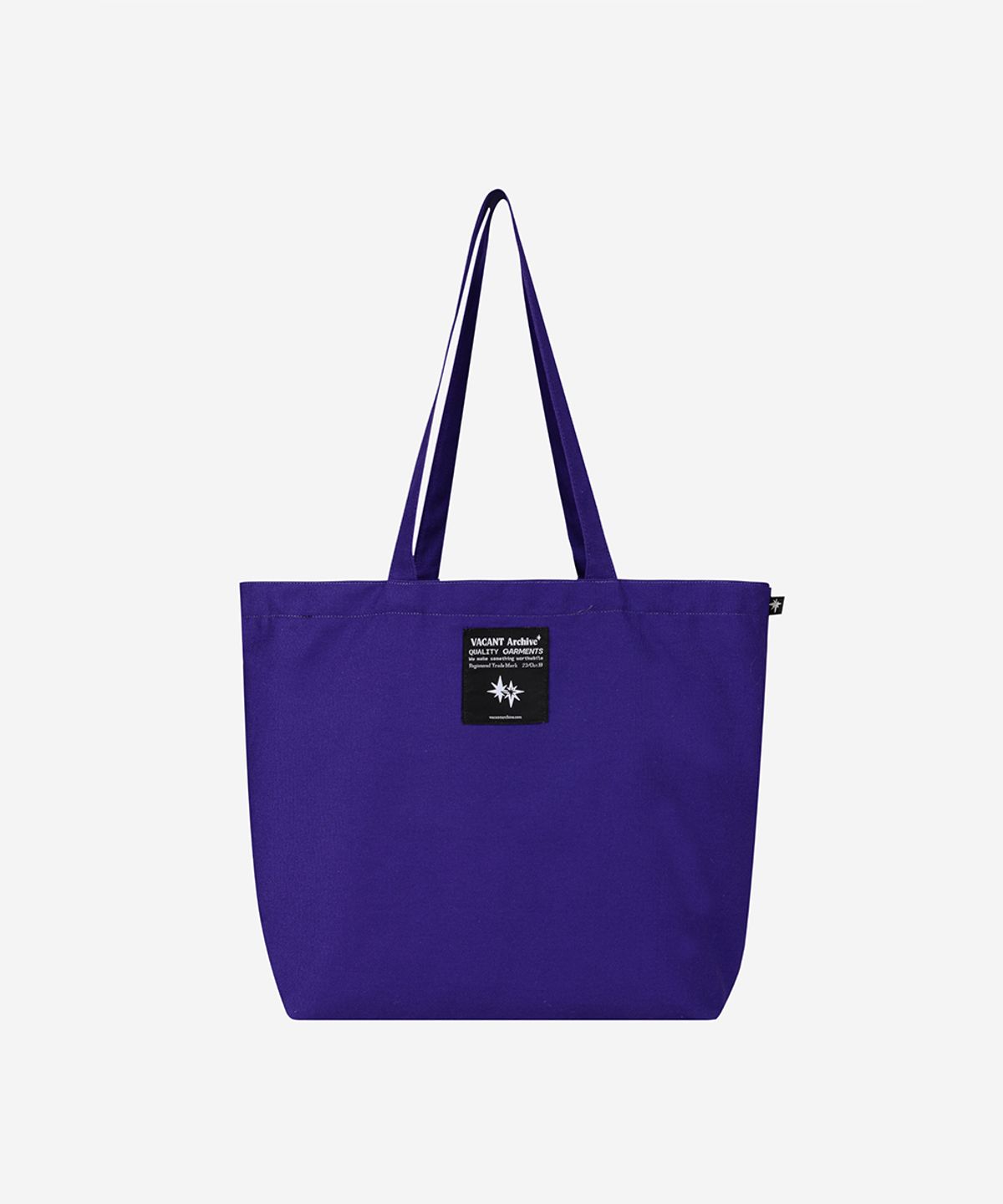 베이컨트 아카이브(VACANT ARCHIVE) LUNE EYELET TOTE BAG PURPLE