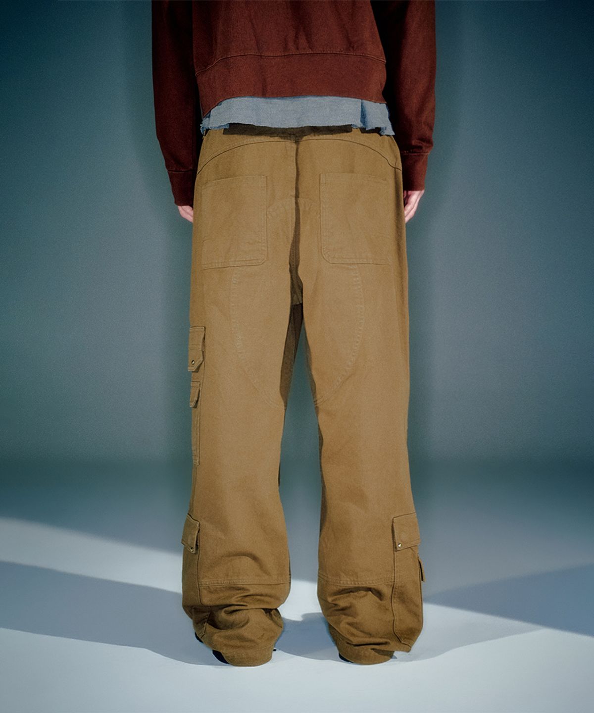 베이컨트 아카이브(VACANT ARCHIVE) (MEN) ROWAN CARGO PANTS BROWN