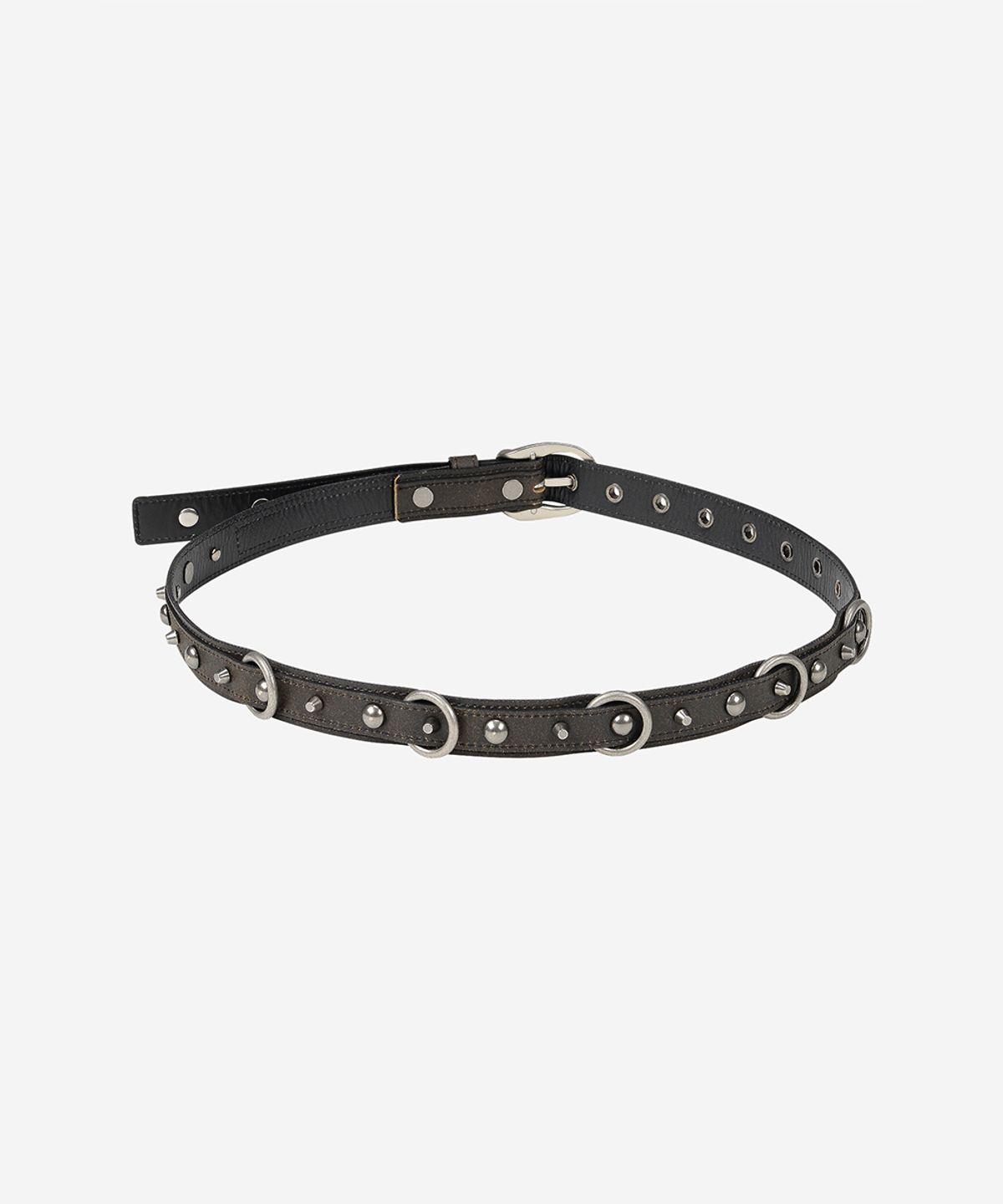 베이컨트 아카이브(VACANT ARCHIVE) DIEGO DOUBLE LAYER BELT BROWN