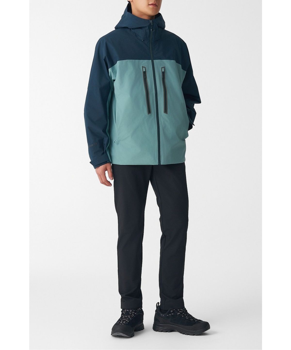 코오롱스포츠(KOLON SPORT) 남성 슬림핏 스탠다드 노턱 팬츠 JWPNX26141BLK