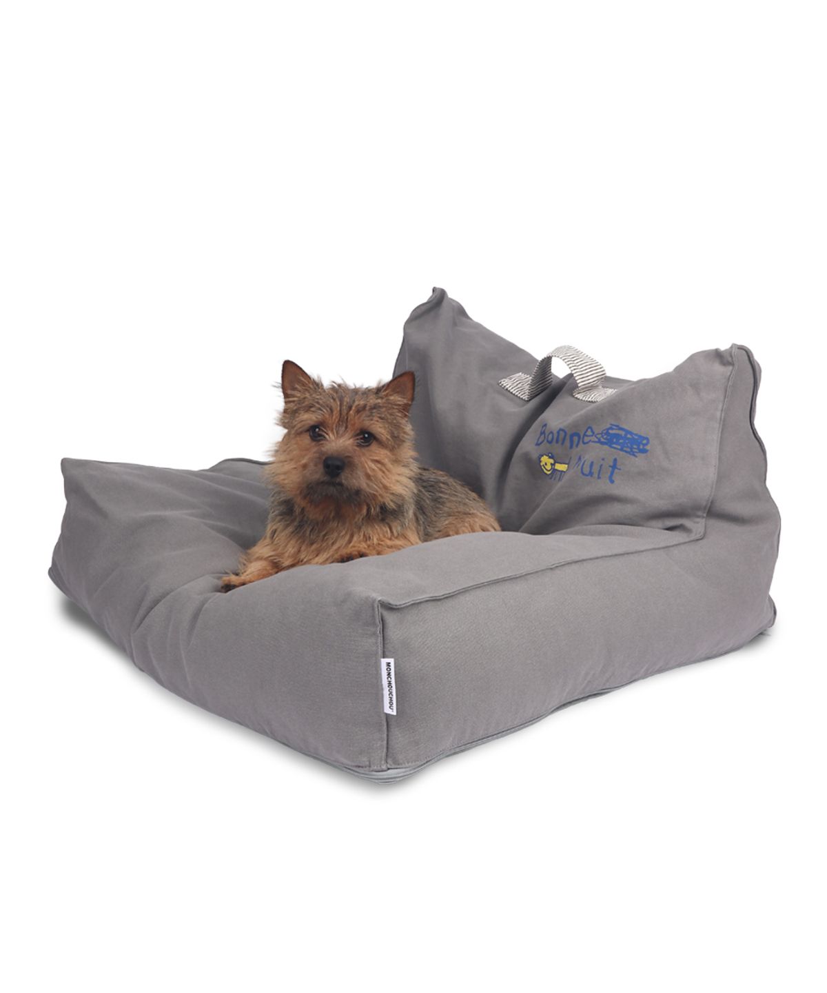 몽슈슈(MONCHOUCHOU) Kindergarten Lounge Cushion Gray