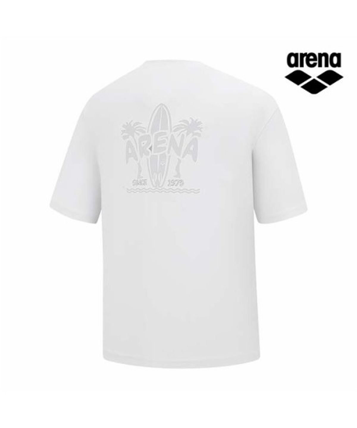 아레나(ARENA) 코어 릴렉스핏 숏슬리브 래쉬가드 A6BM1RR44WHT