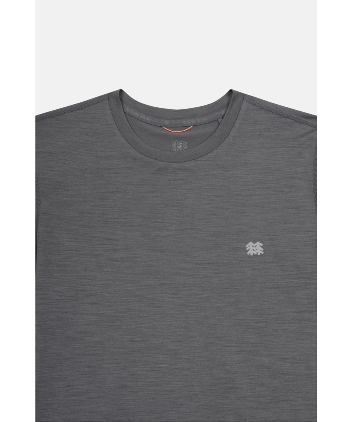 코오롱스포츠(KOLON SPORT) HERO 여성 메리노울 반팔 라운드 티셔츠 JKTCX26056DGY