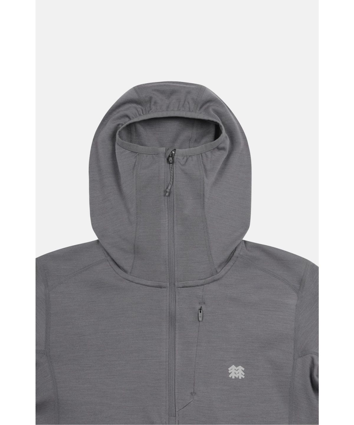 코오롱스포츠(KOLON SPORT) HERO 여성 메리노울 바라클라바 긴팔 티셔츠 JKTBX26042DGY
