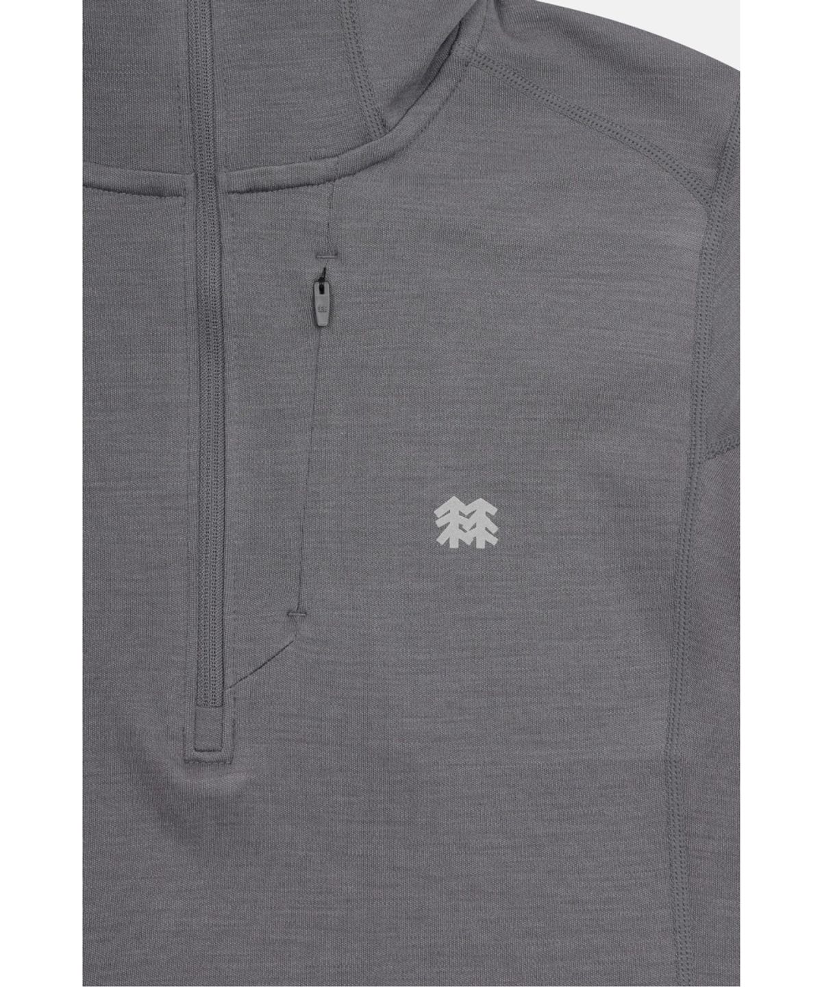 코오롱스포츠(KOLON SPORT) HERO 여성 메리노울 바라클라바 긴팔 티셔츠 JKTBX26042DGY