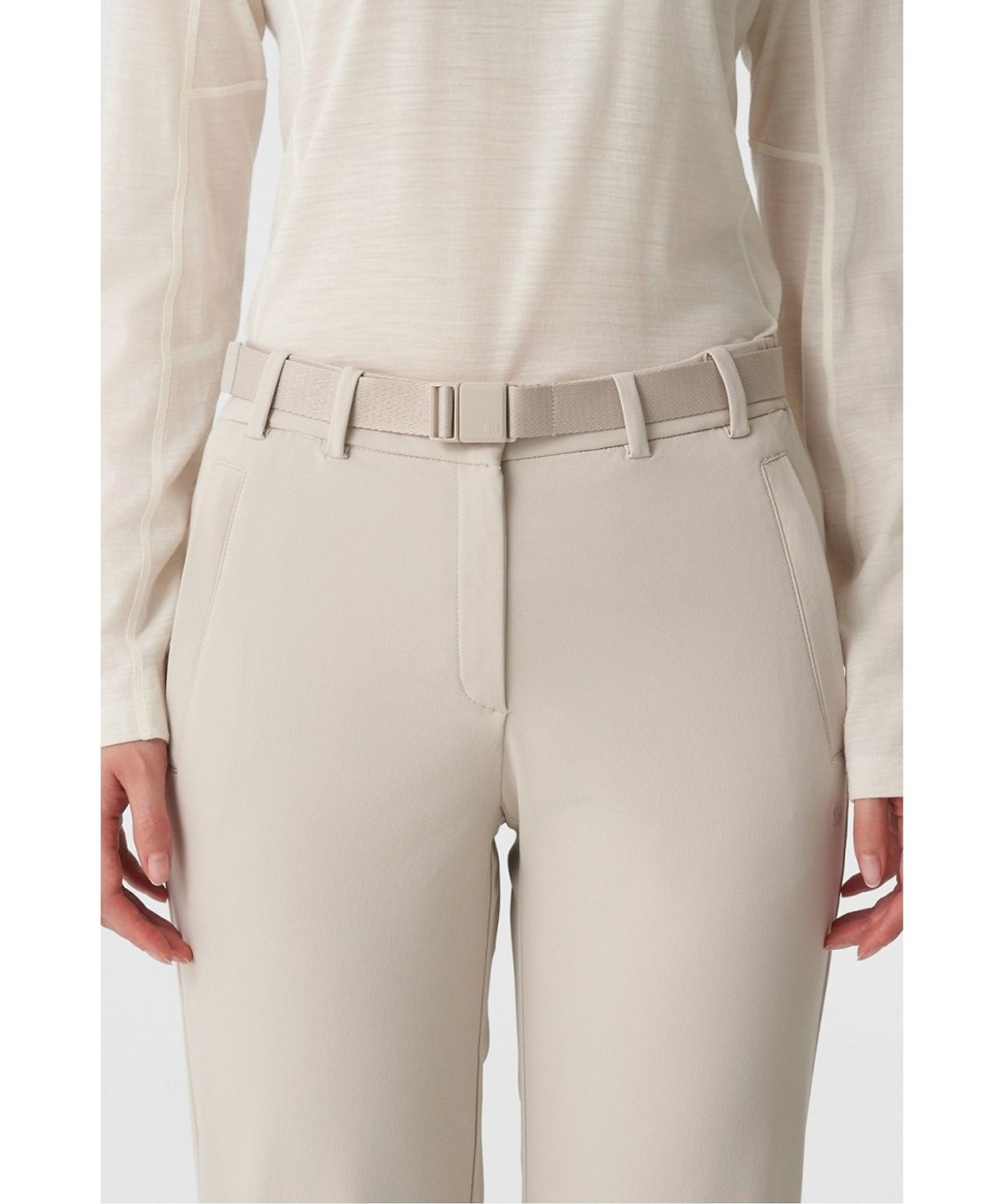 코오롱스포츠(KOLON SPORT) 여성 슬림핏 스탠다드 팬츠 JKPNX26132LBE