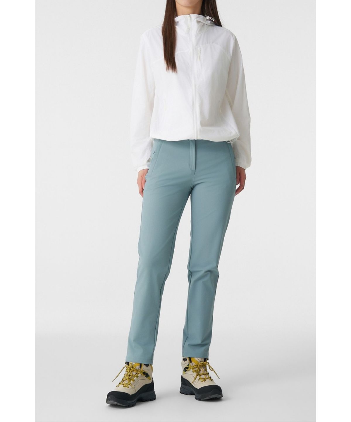 코오롱스포츠(KOLON SPORT) 여성 슬림핏 스탠다드 팬츠 JKPNX26132DMI