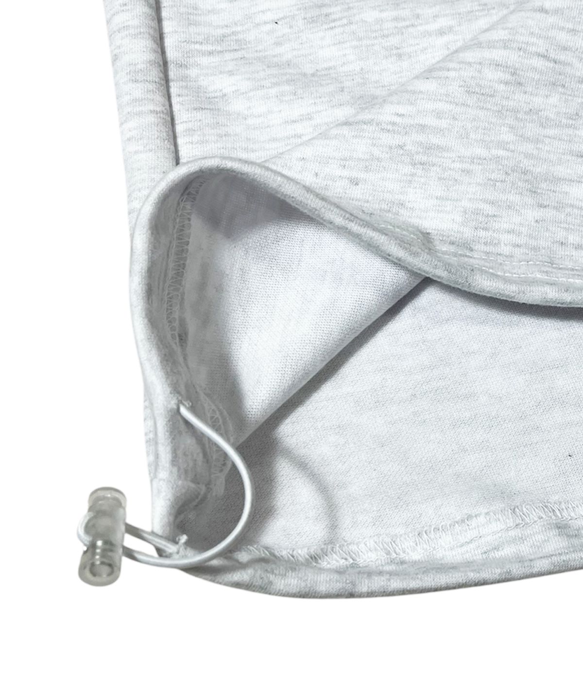 스케이터락(SK8ER ROCK) Old Photo Sweat Wide Pants ((white melange))