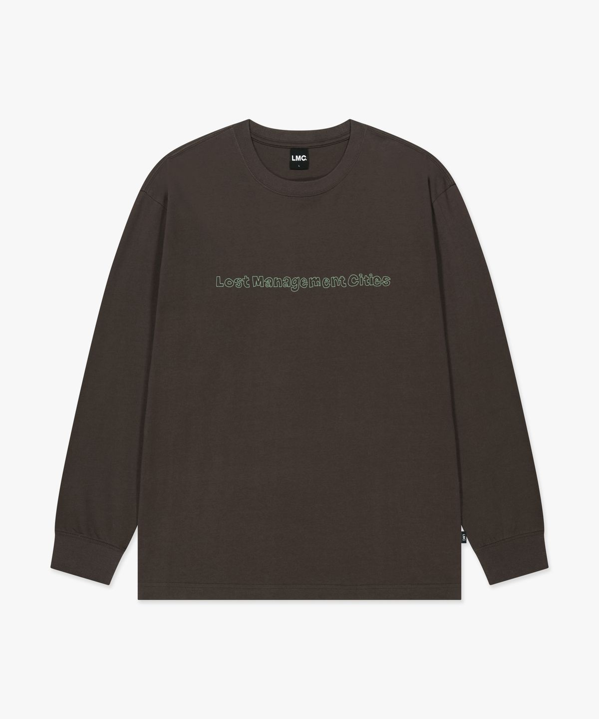 엘엠씨(LMC) FN DOODLE LONG SLV TEE brown