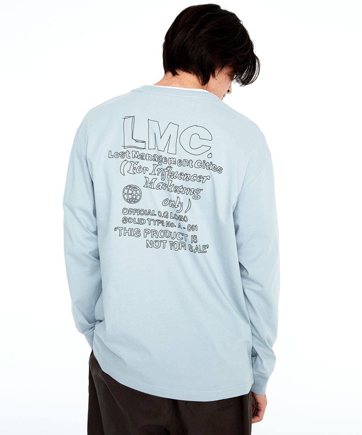 엘엠씨(LMC) FN DOODLE LONG SLV TEE brown