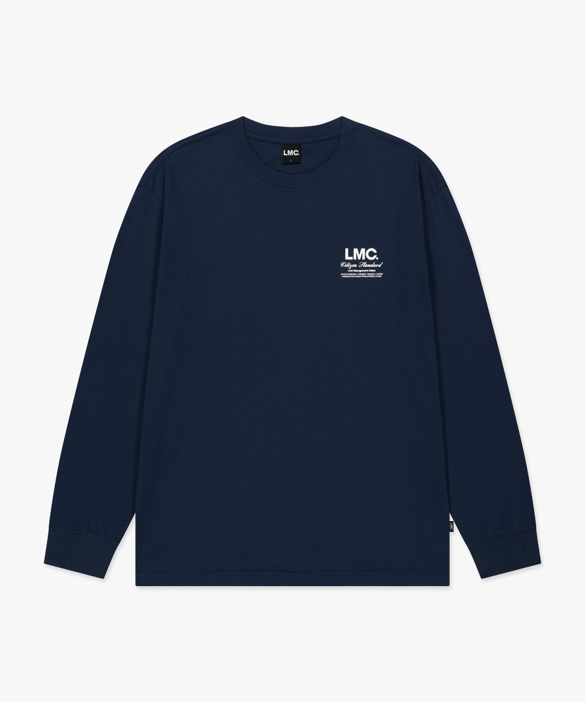 엘엠씨(LMC) LADYBUG LONG SLV TEE navy