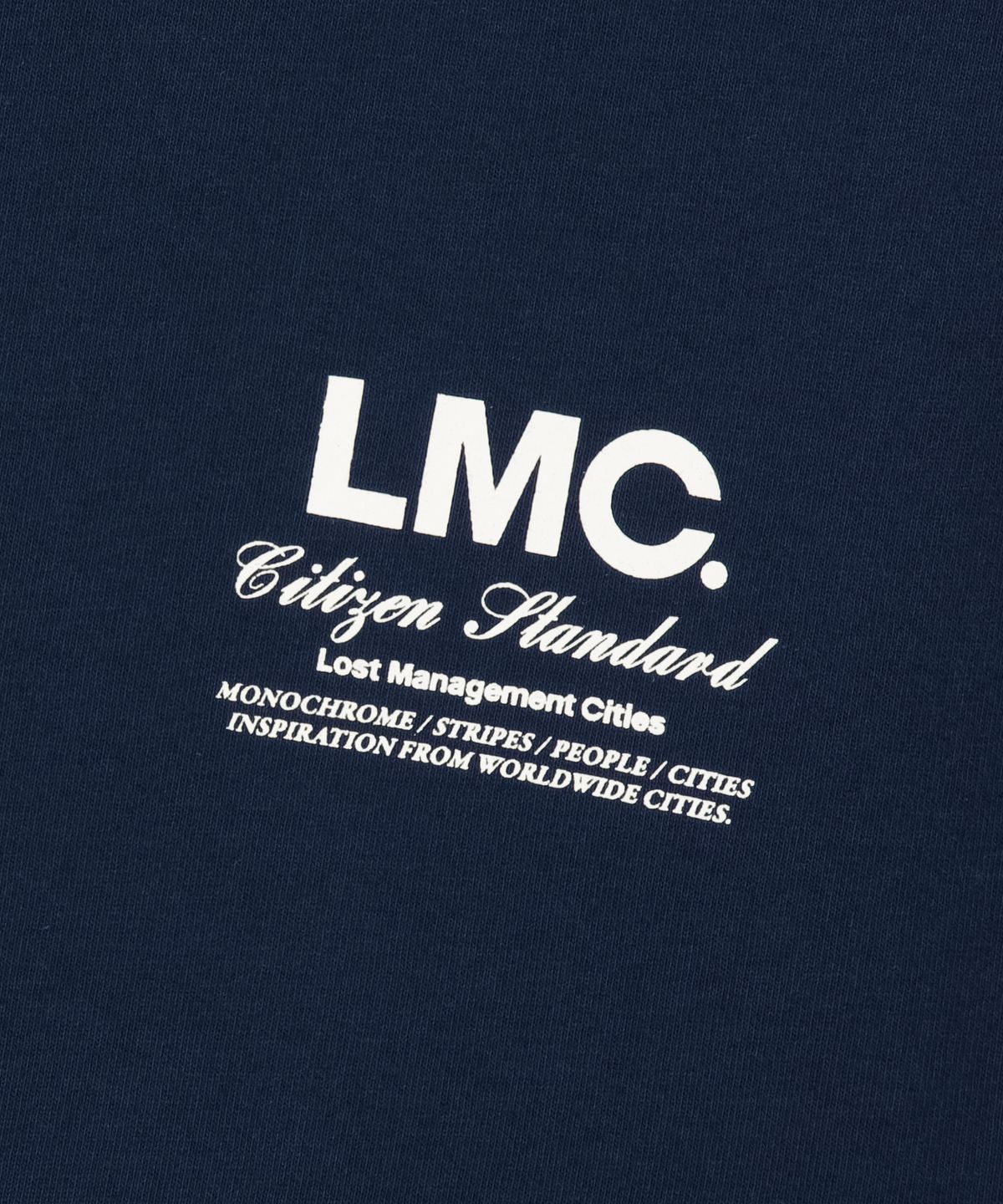 엘엠씨(LMC) LADYBUG LONG SLV TEE navy