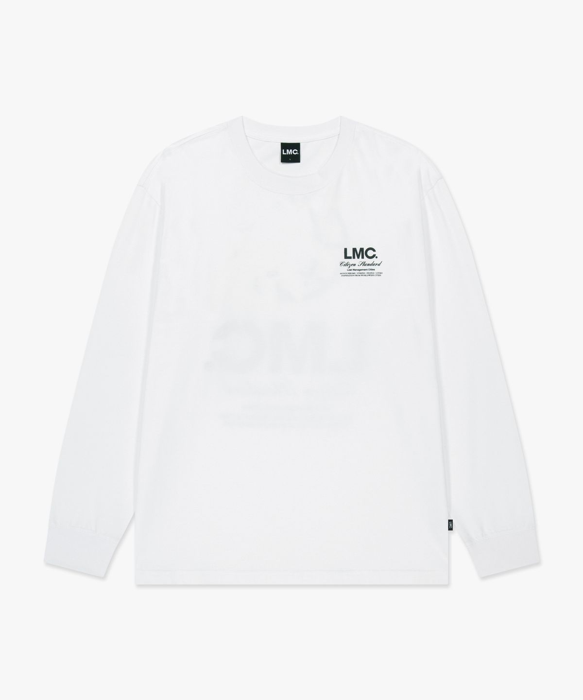 엘엠씨(LMC) LADYBUG LONG SLV TEE white