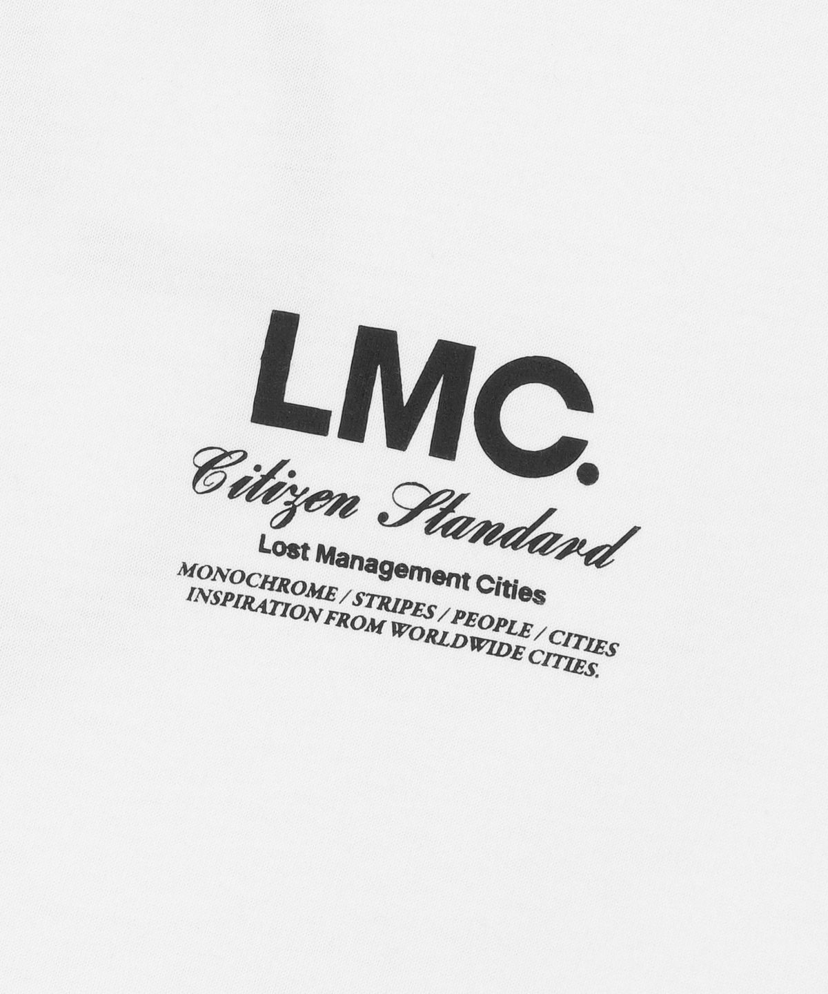 엘엠씨(LMC) LADYBUG LONG SLV TEE white