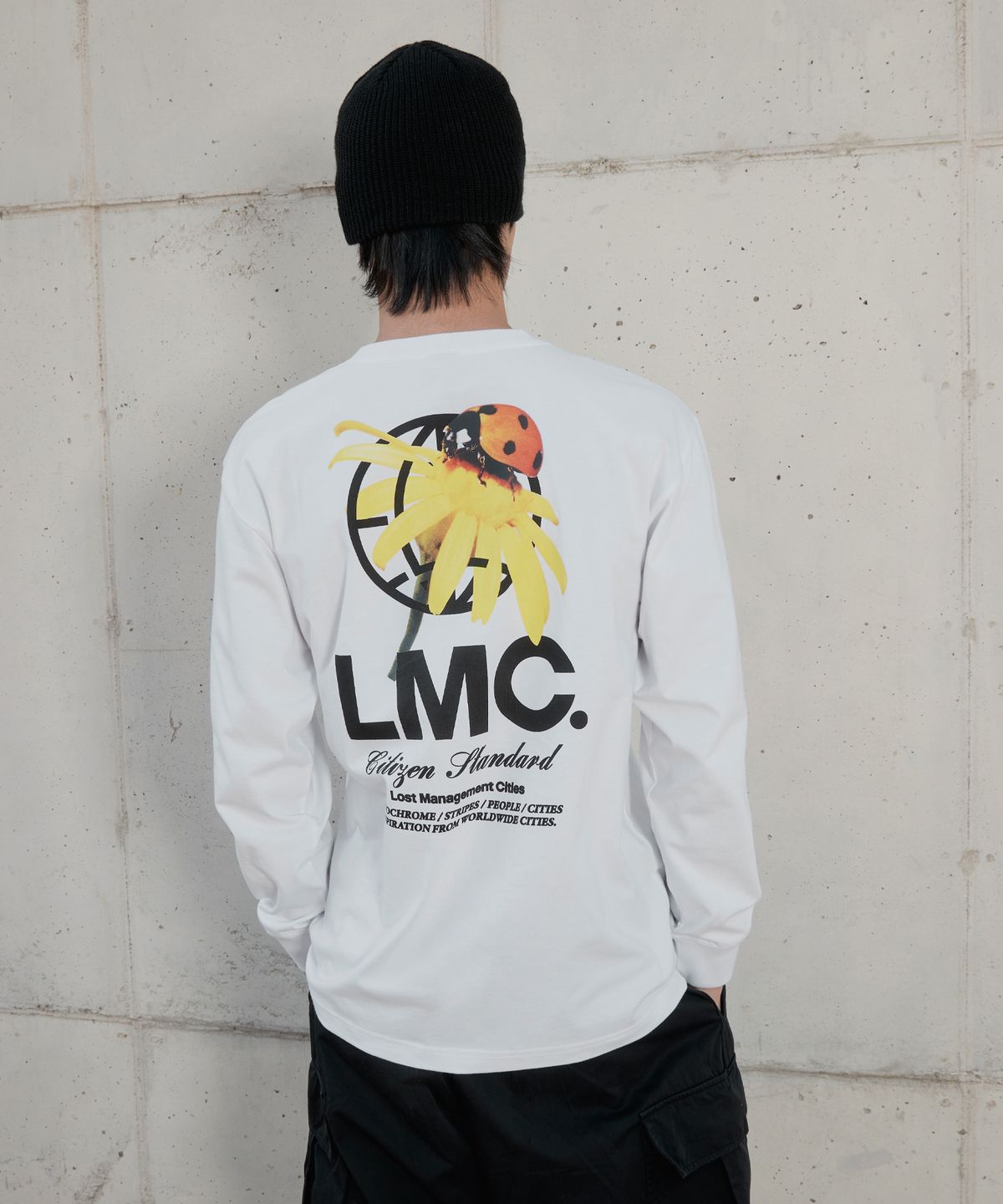 엘엠씨(LMC) LADYBUG LONG SLV TEE black