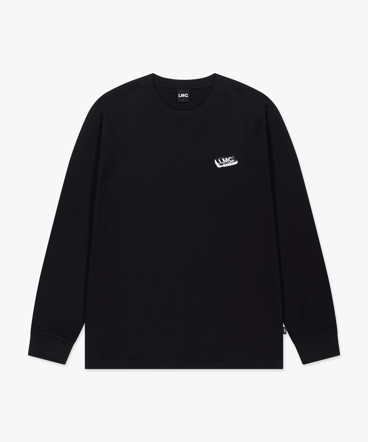 엘엠씨(LMC) UNBALANCE GLOBE LONG SLV TEE black