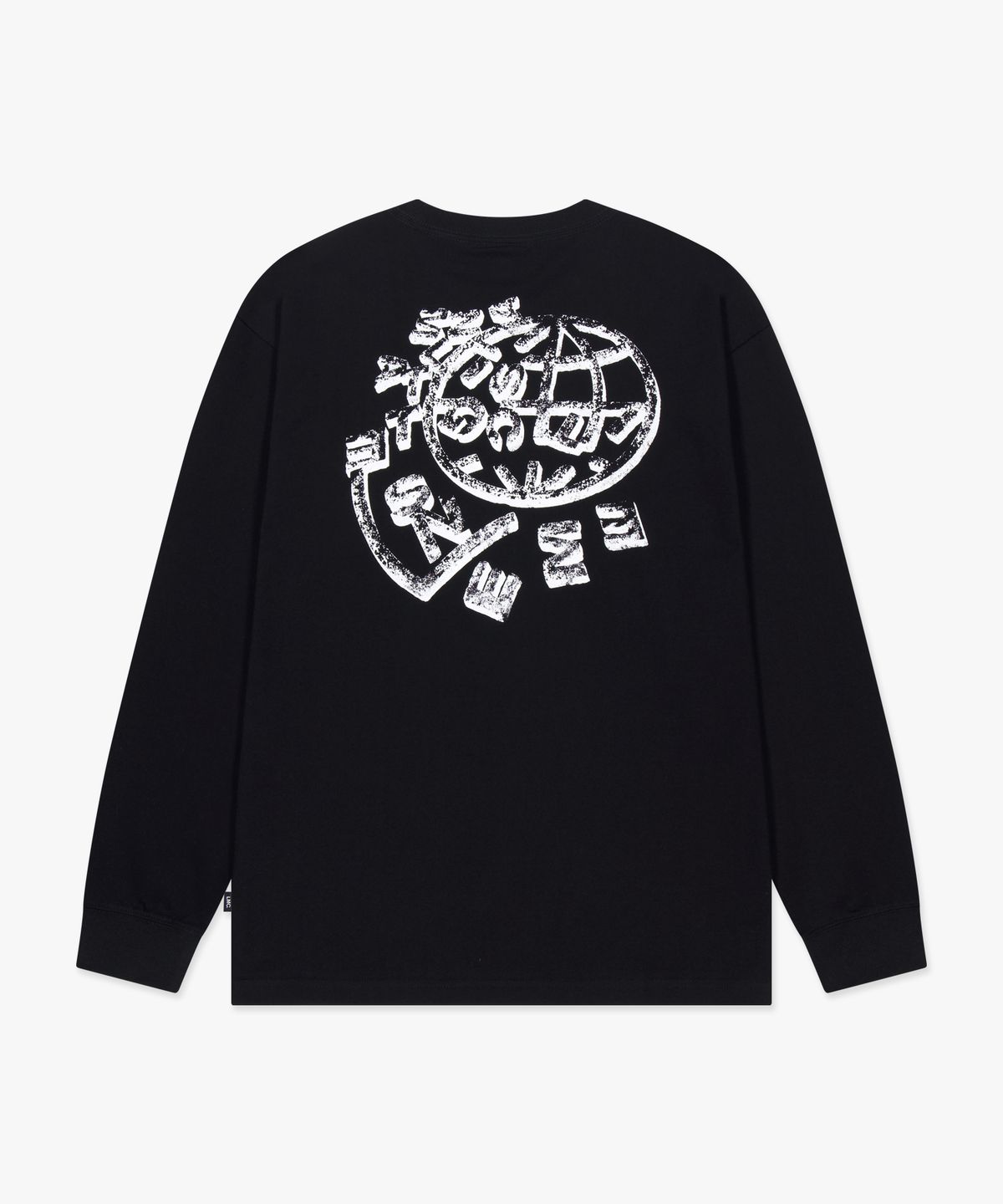 엘엠씨(LMC) UNBALANCE GLOBE LONG SLV TEE black