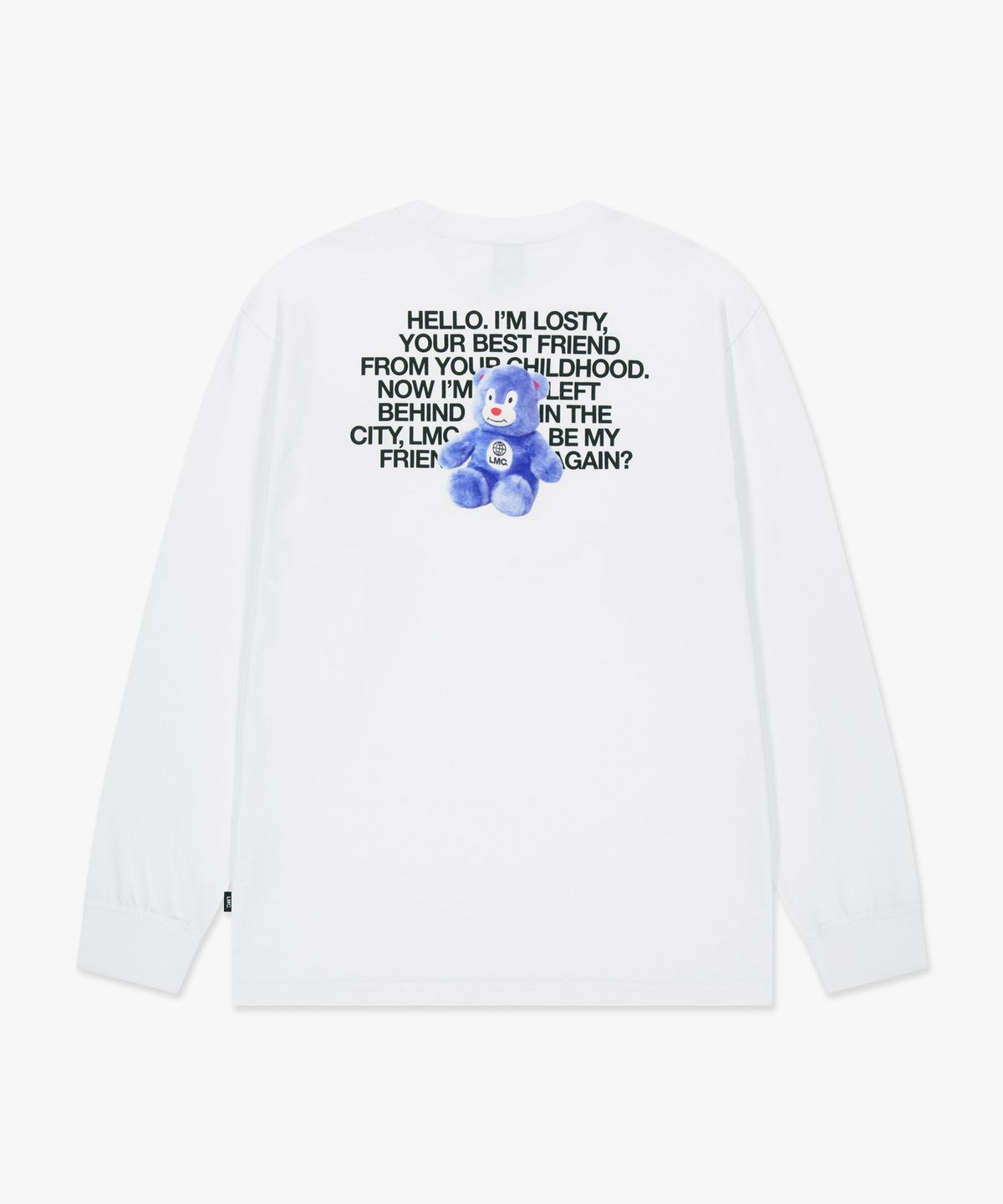 엘엠씨(LMC) HELLO LOSTY LONG SLV TEE white