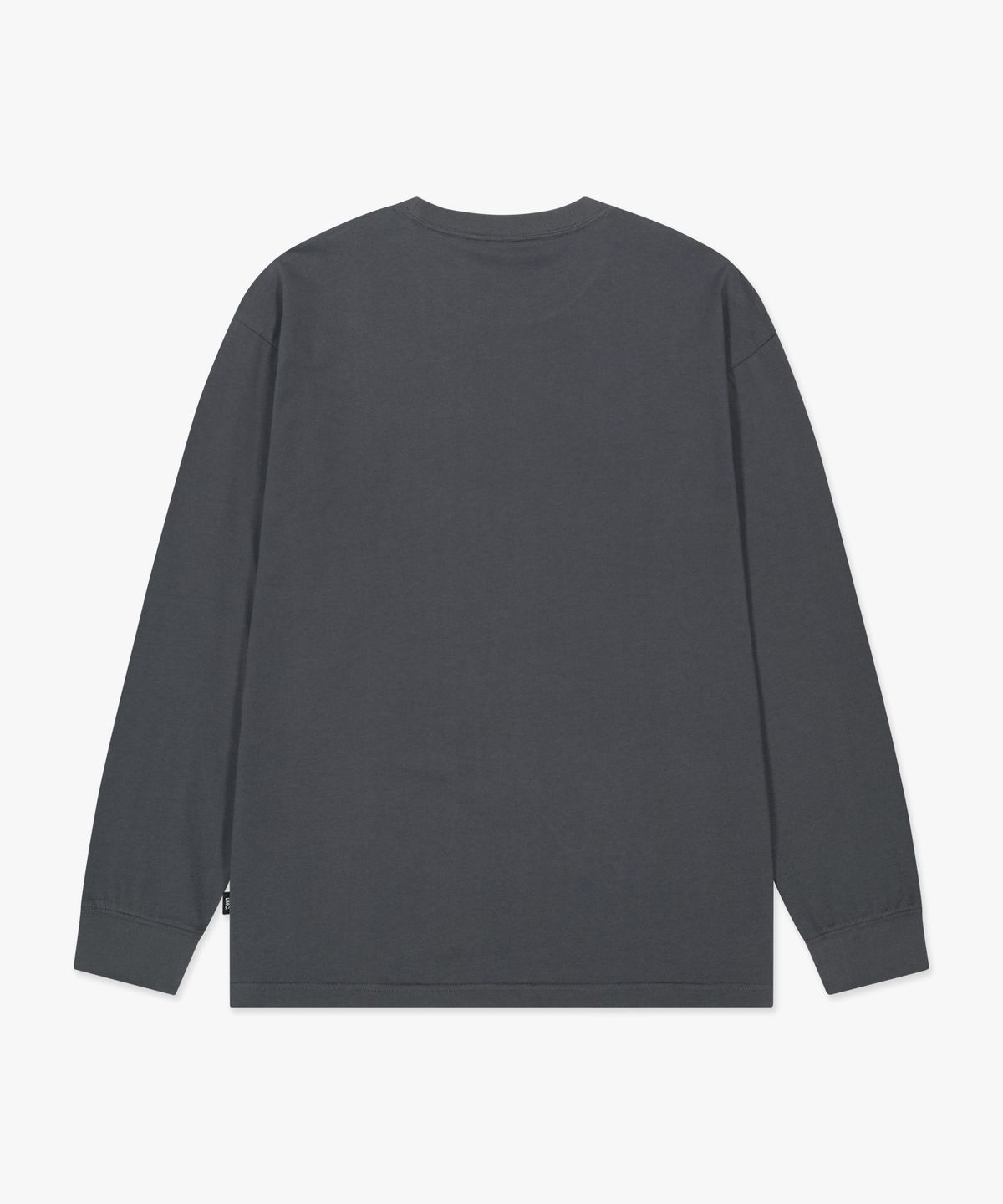 엘엠씨(LMC) DOODLE BEAR COLLAGE LONG SLV TEE charcoal