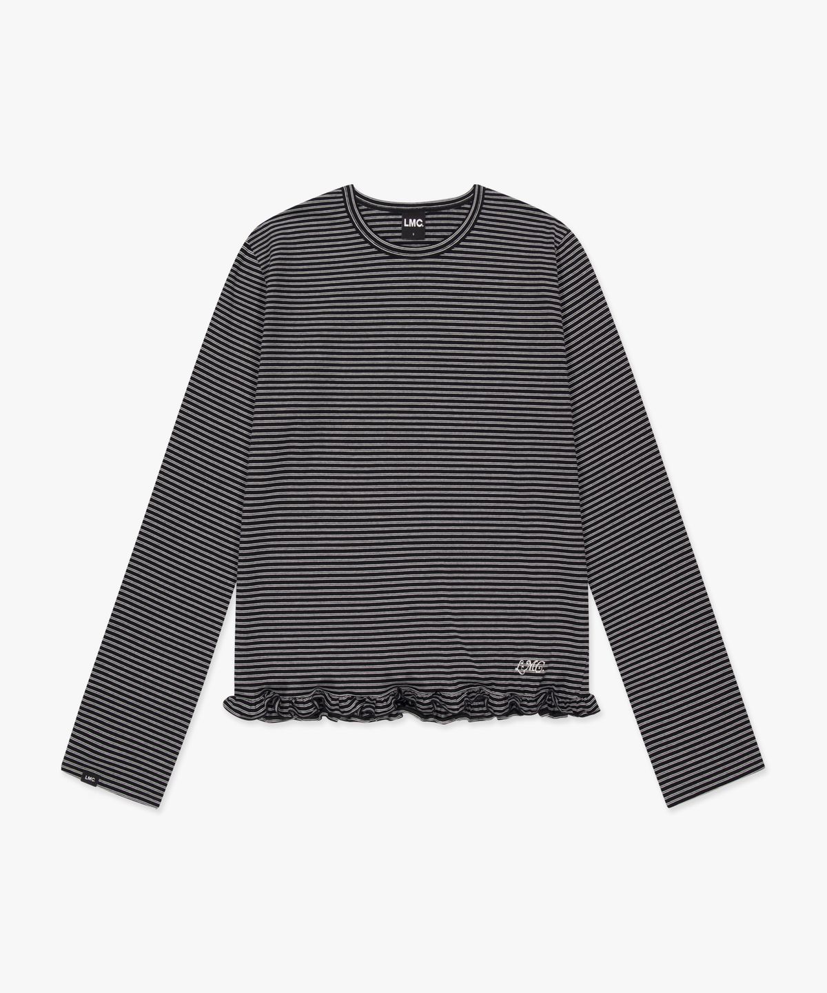 엘엠씨(LMC) WM FRILL LONG SLV TEE black