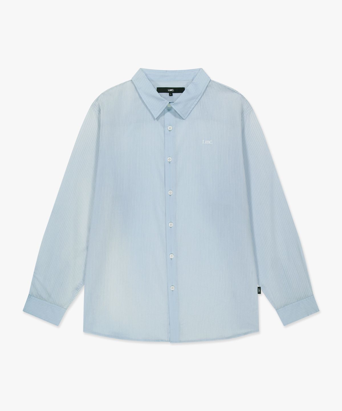 엘엠씨(LMC) NEW CLASSIC SHEER SHIRT light blue