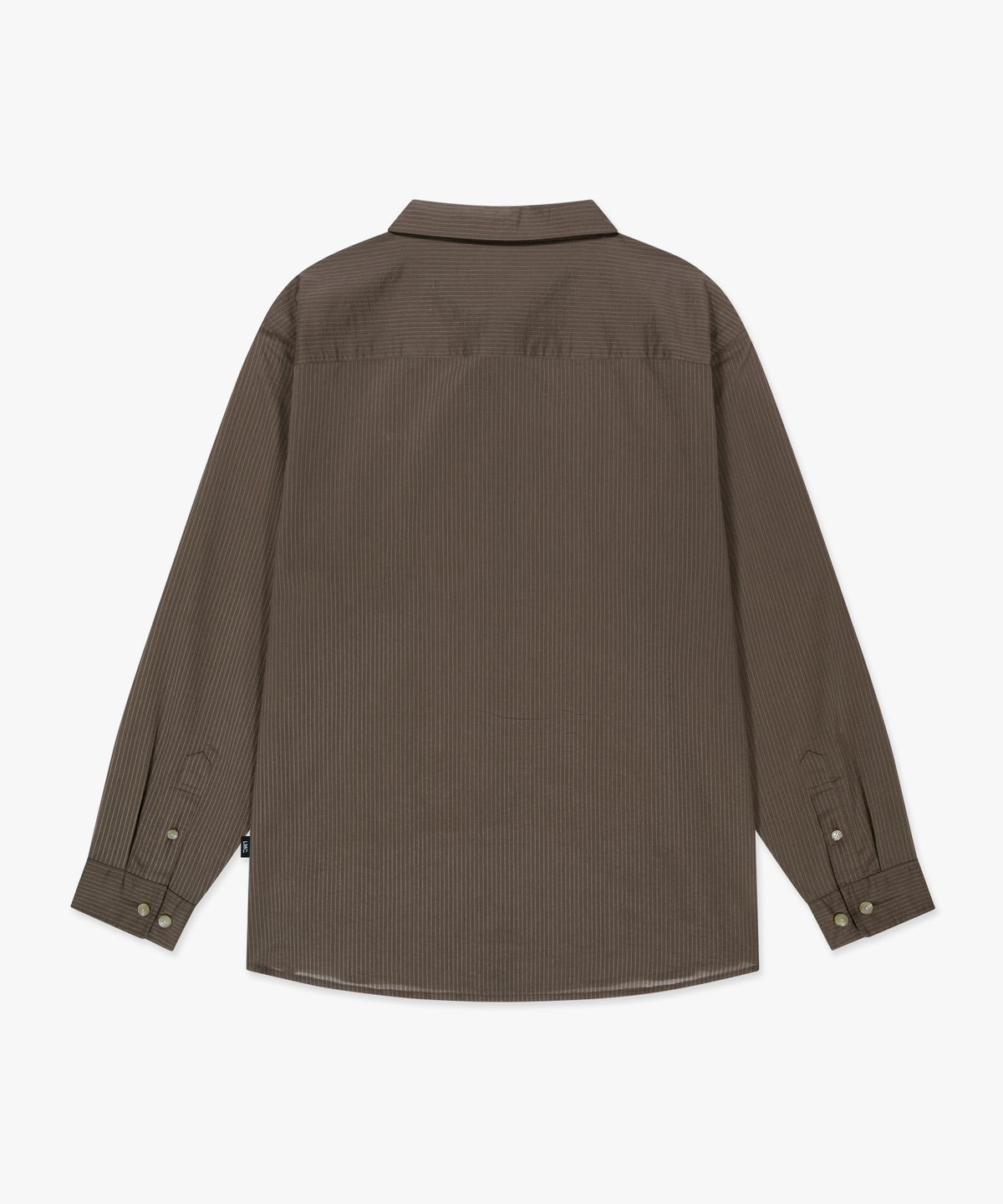 엘엠씨(LMC) NEW CLASSIC SHEER SHIRT brown