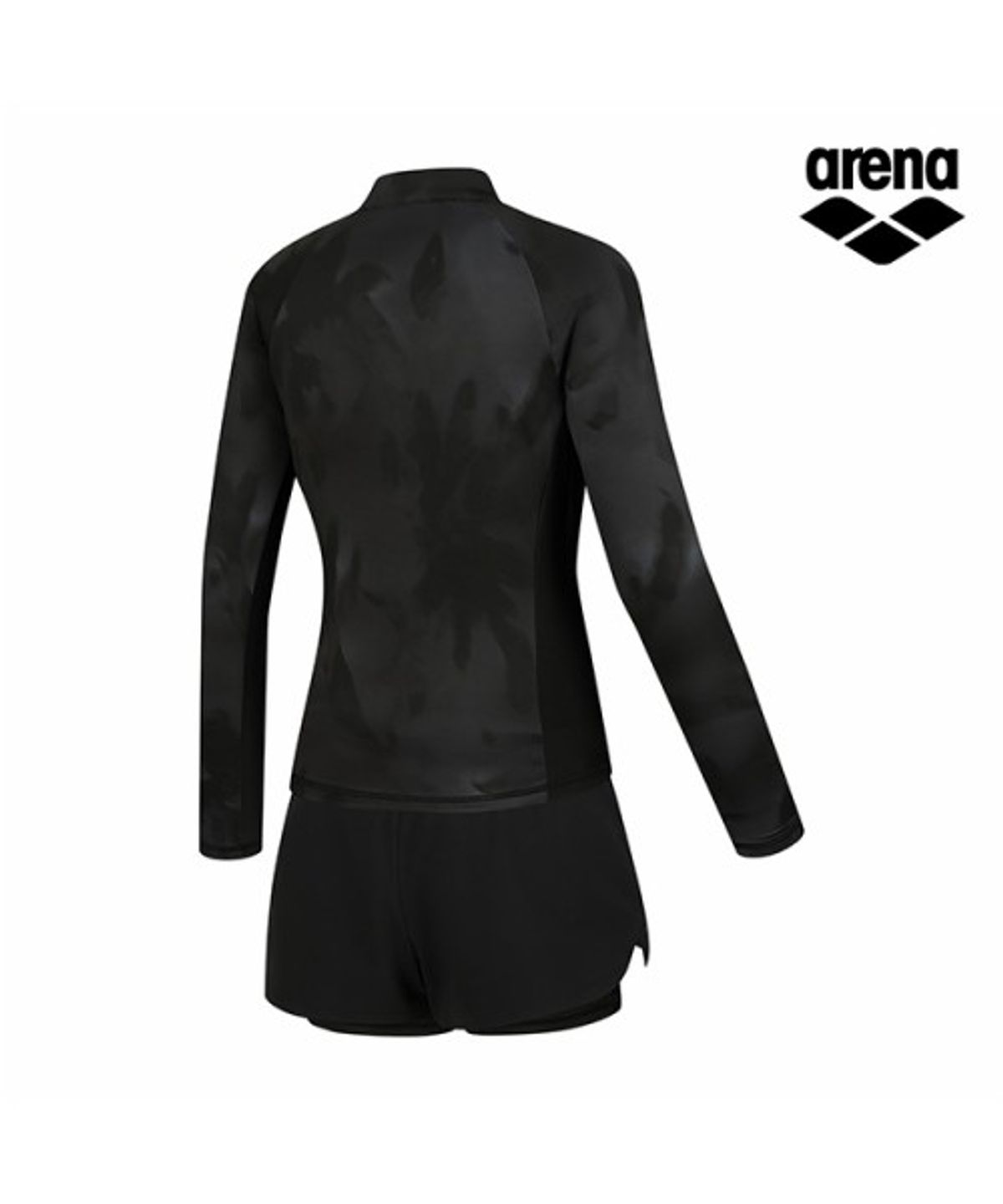아레나(ARENA) 잉크베일 레귤러핏 래쉬가드 세트 A6BL1PS08BLK
