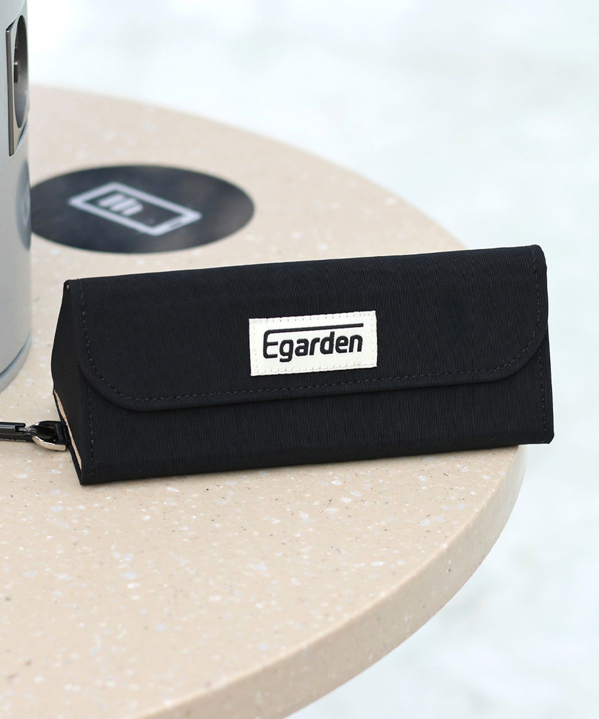 에가든(EGARDEN) 트래블러 아이웨어 케이스 안경 파우치 - 블랙