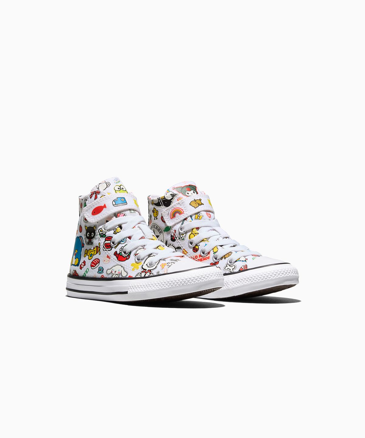 컨버스(CONVERSE) 컨버스 X 산리오캐릭터즈 척테일러 올스타 이지 온 스티커 화이트 A17701C