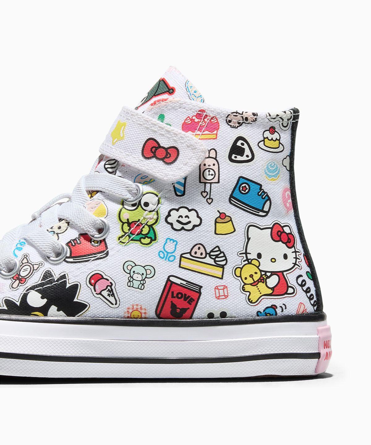 컨버스(CONVERSE) 컨버스 X 산리오캐릭터즈 척테일러 올스타 이지 온 스티커 화이트 A17701C