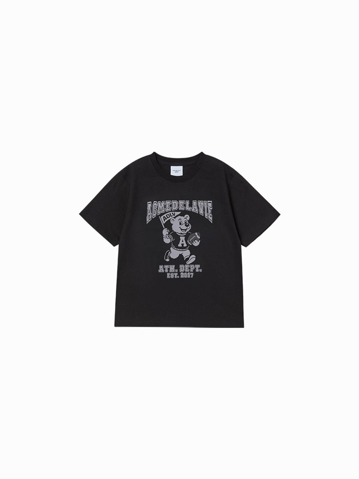 아크메드라비 키즈(acmedelaviekids) KIDS FOOTBALL AC BEAR SHORT SLEEVE T-SHIRT (3 COLOR)