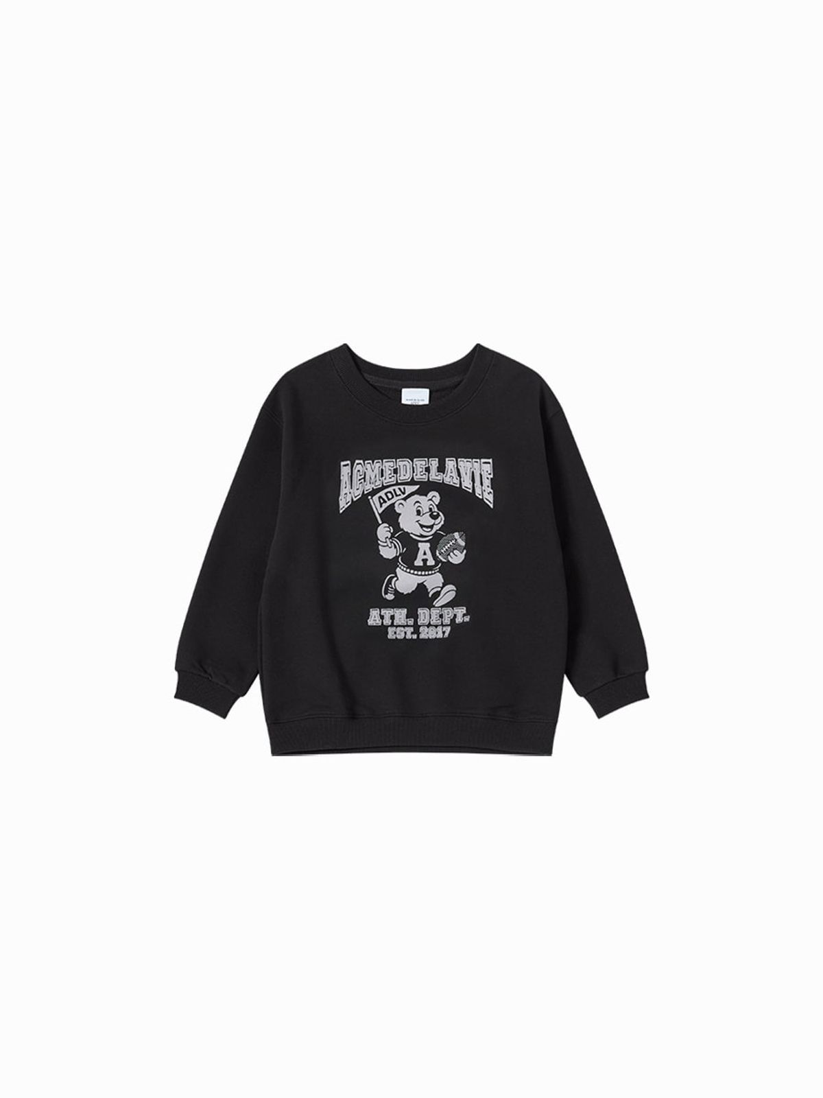 아크메드라비 키즈(acmedelaviekids) KIDS FOOTBALL AC BEAR SWEATSHIRT (2 COLOR)