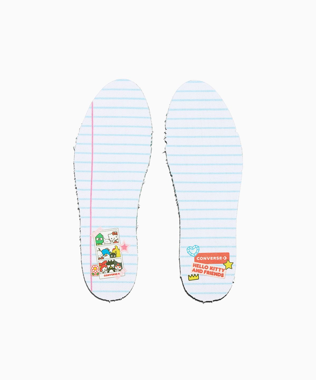 컨버스(CONVERSE) 컨버스 X 산리오캐릭터즈 척테일러 올스타 이지 온 시나모롤 베이비 블루 A17702C
