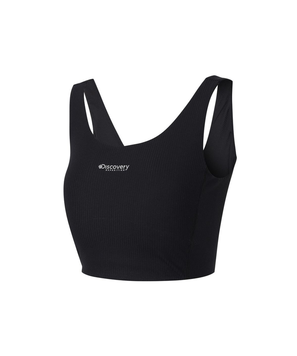 디스커버리 익스페디션(DISCOVERY EXPEDITION) 여성 러닝 브라탑 (BLACK)