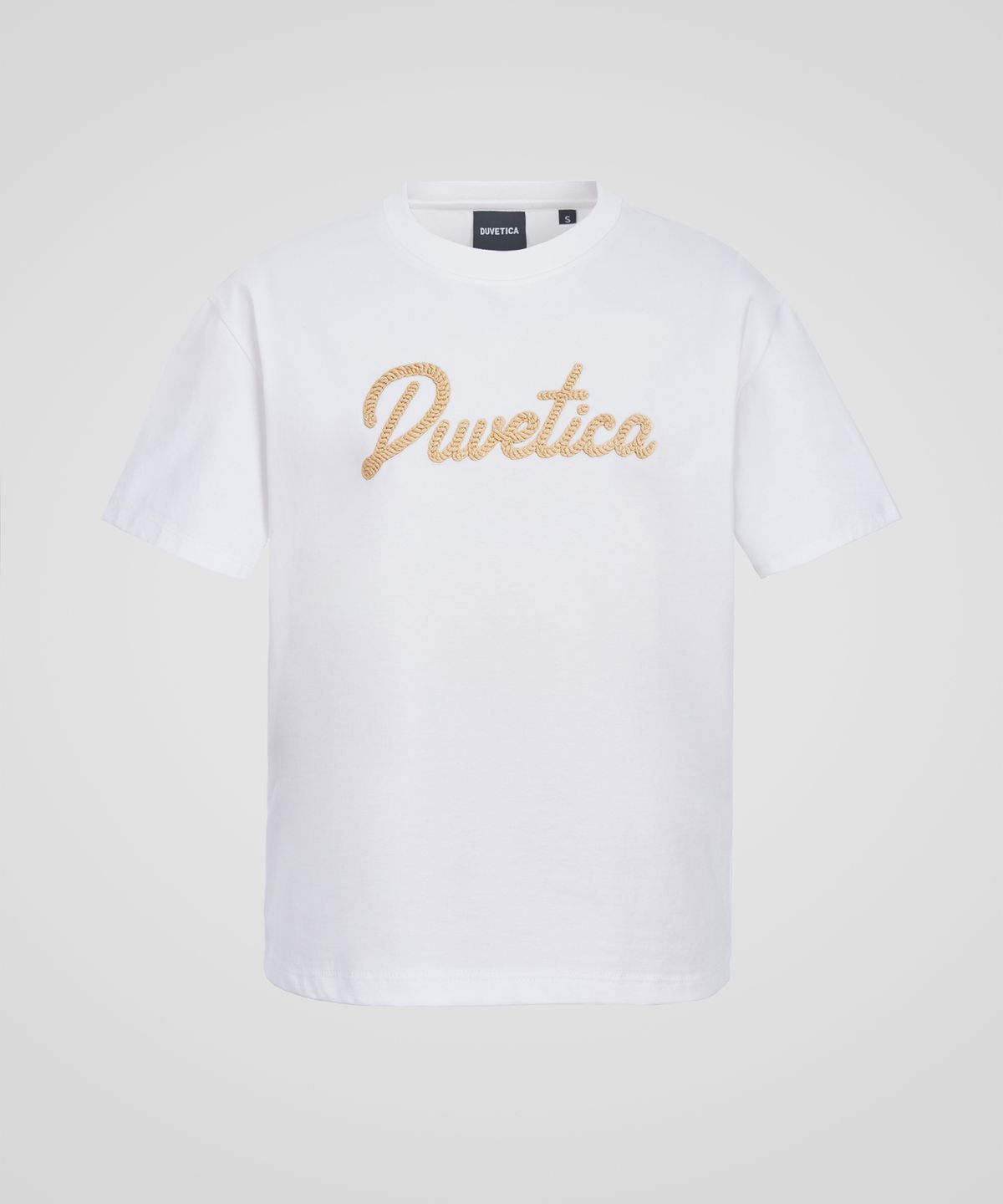듀베티카(DUVETICA) 몬텔리노(라이트 아이보리)(여성 반팔티셔츠)
